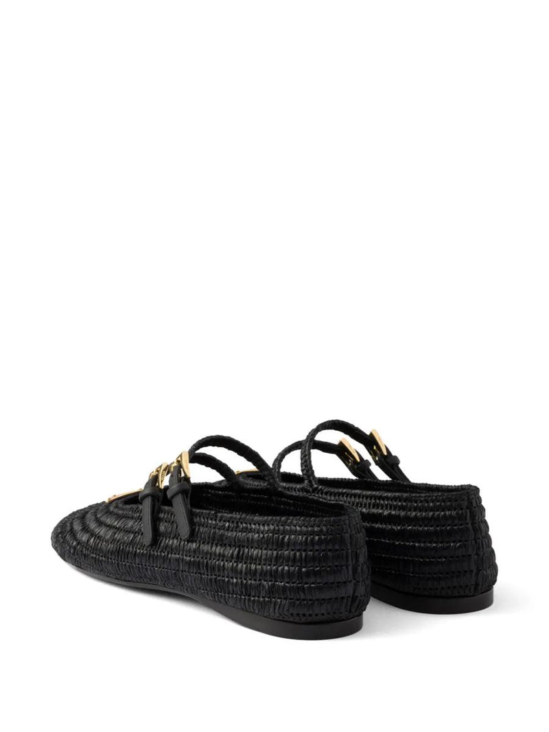 Prada Crochet Ballerinas Shoes