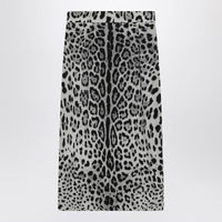 Dolce & Gabbana Leopard Print Pencil Skirt