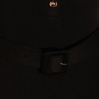 Self-Portrait Black Viscose Maxi Dress