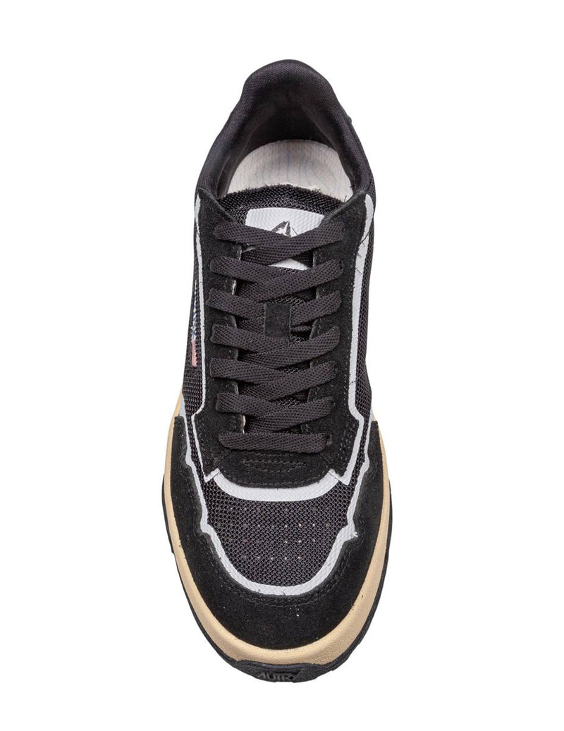 Autry Mesh And Suede Sneakers