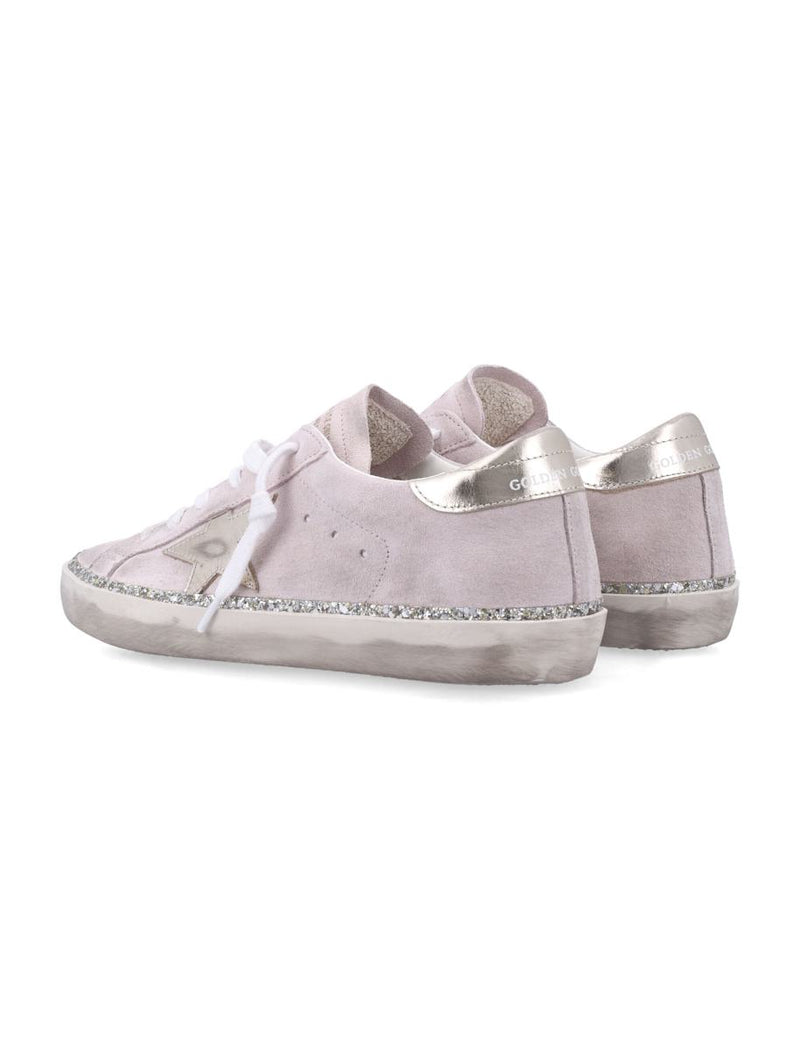 Golden Goose Super-Star Woman'S Sneakers Pink Glitter