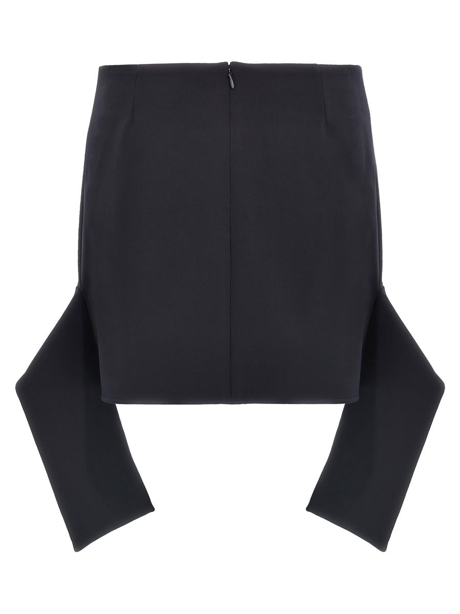 Courrèges 'Reversed Belt Mini' Skirt