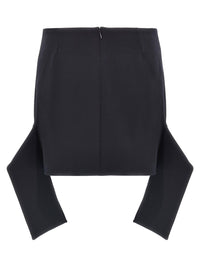 Courrèges 'Reversed Belt Mini' Skirt