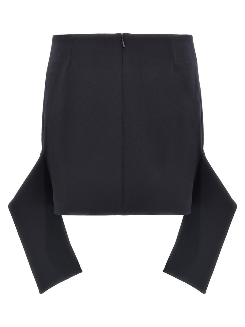 Courrèges 'Reversed Belt Mini' Skirt