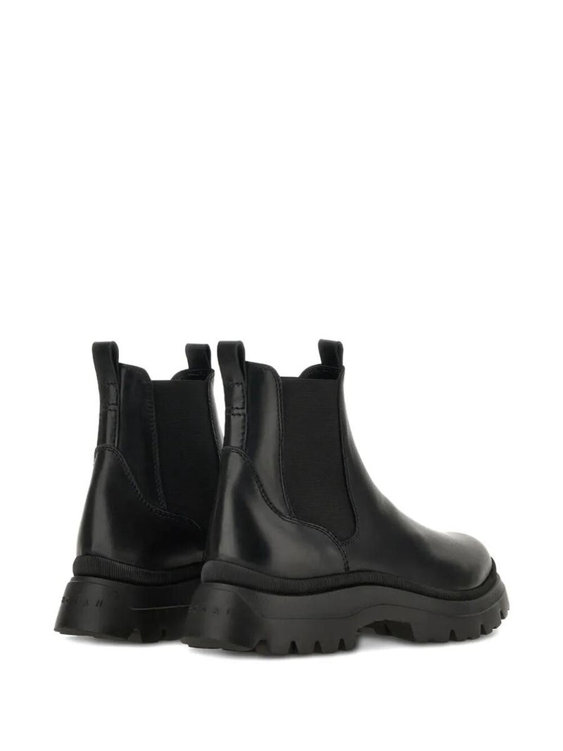 Hogan H692 Leather Chelsea Boots Shoes