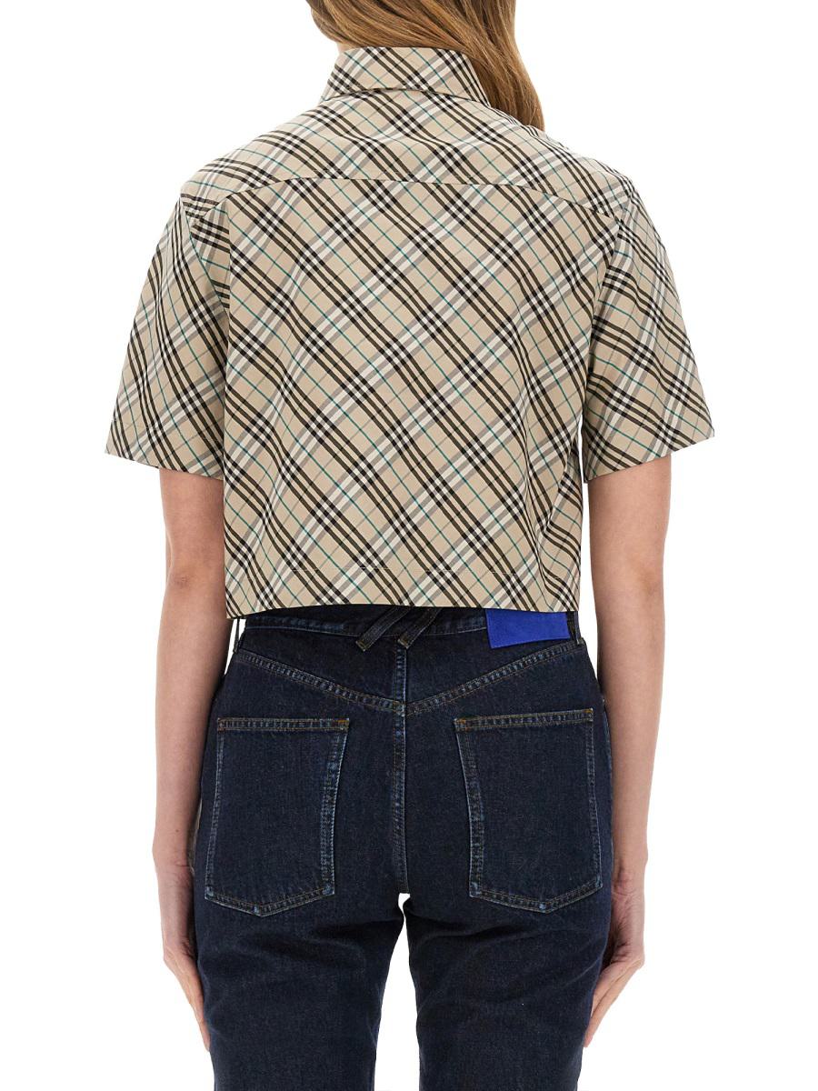 Burberry Cropped Shirt