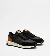 Tod'S Leather And Technical Fabric Sneakers