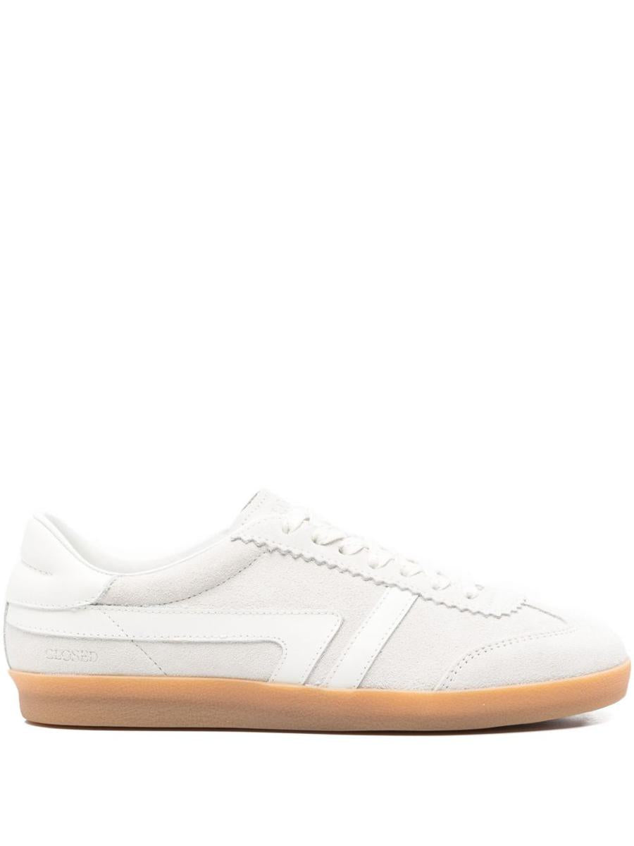 Closed Leather Sneakers
