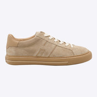 Hogan Beige Leather Sneakers