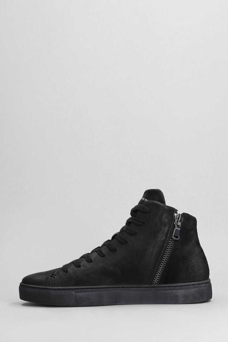 Crime London High Top Minimal Sneakers