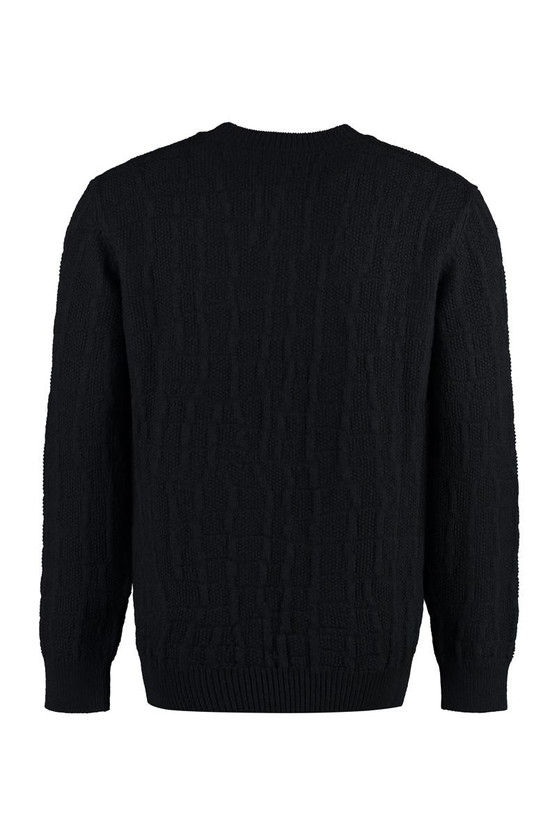 Versace Crew-Neck Wool Sweater