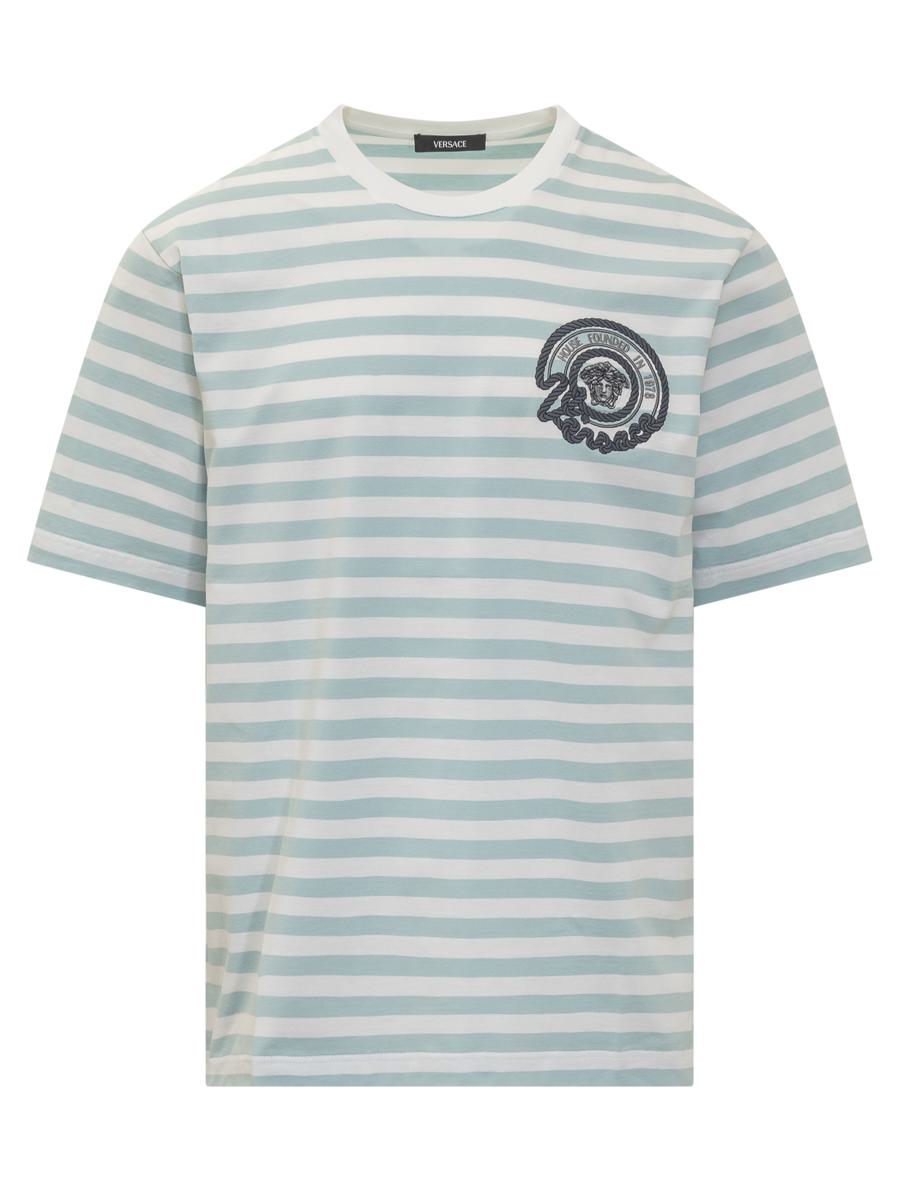 Versace Nautical Stripe T-Shirt