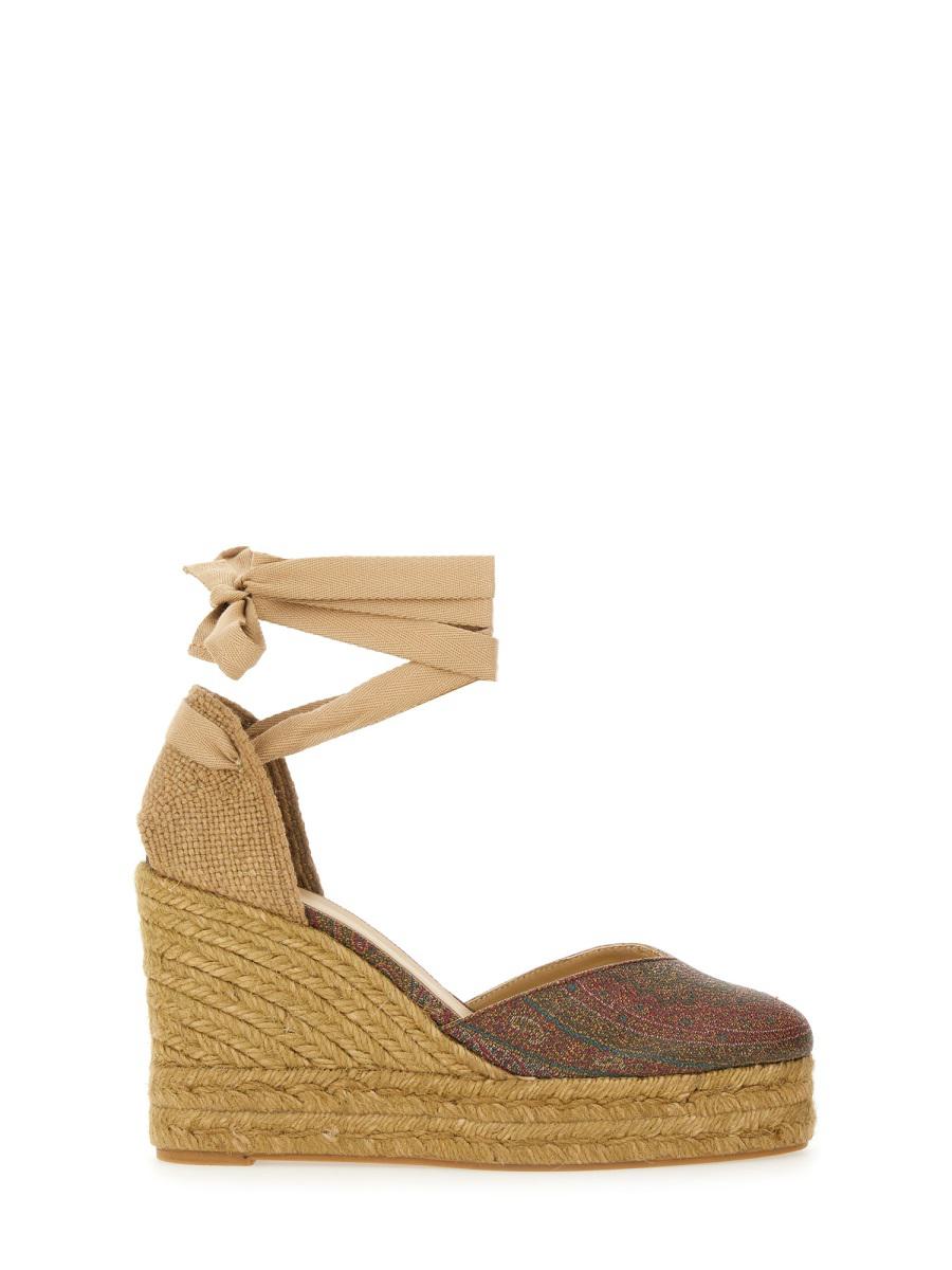Castañer Espadrille "Clear Etro"