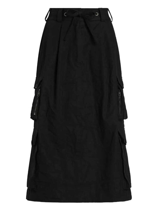 Dolce & Gabbana Drawstring Cargo Mini Skirt