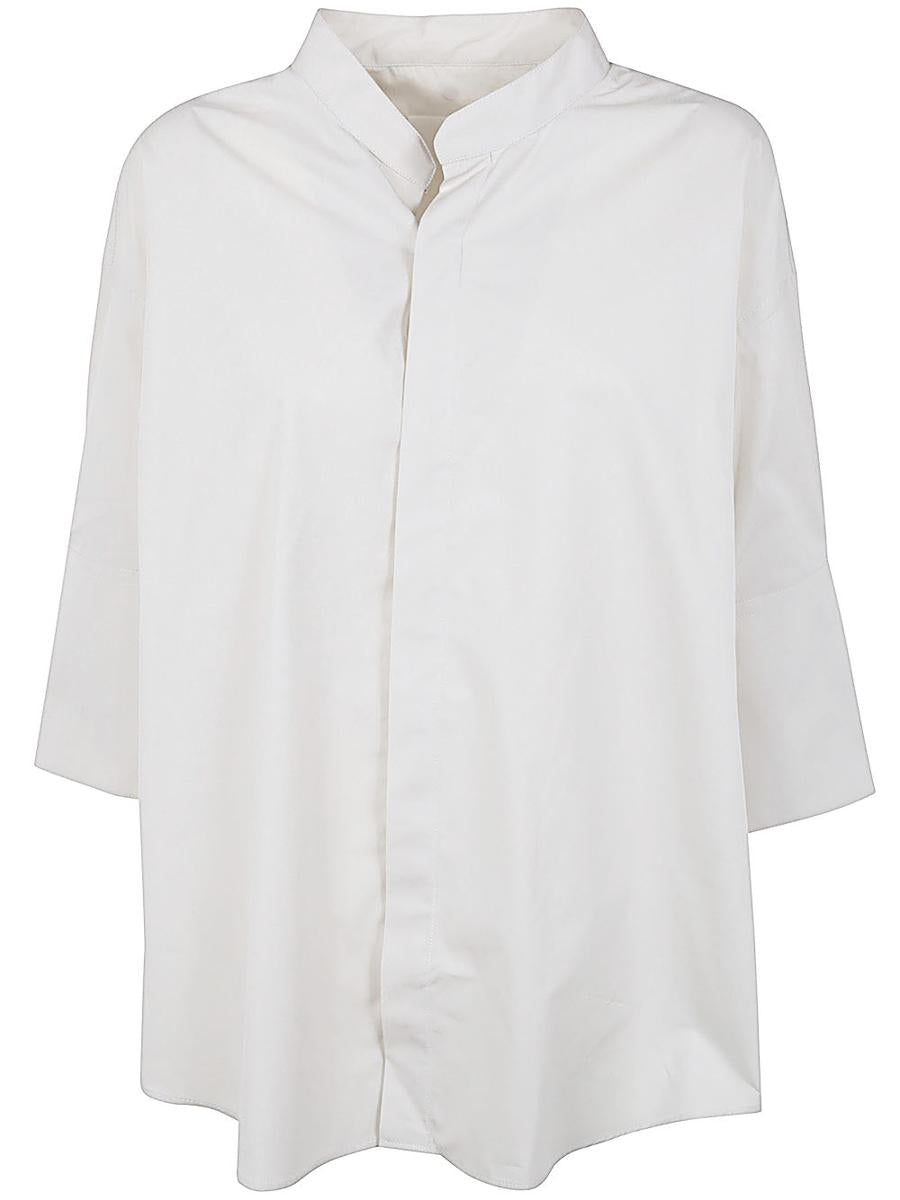 AMI Paris Mandarin Collar Shirt Clothing