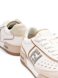 Fendi Fendi Match Leather Sneakers