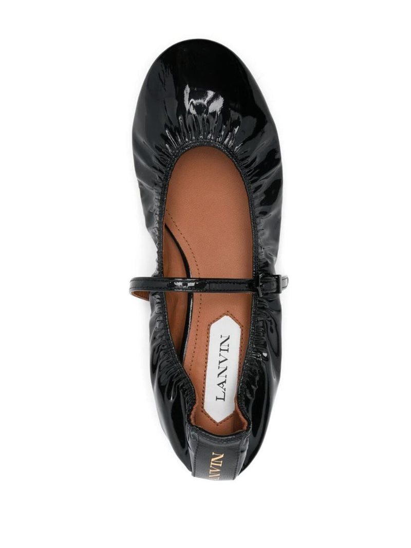 Lanvin Ballerina With Strap Shoes