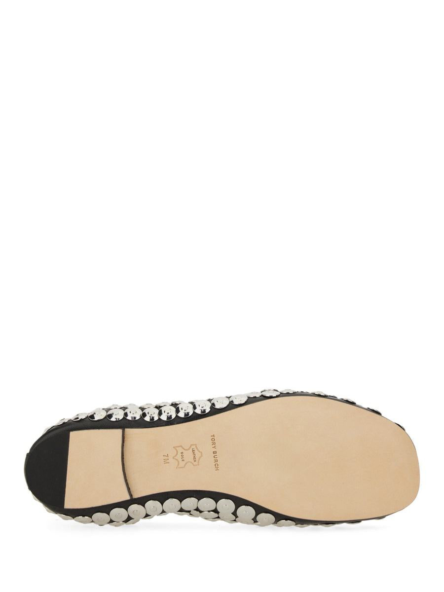 Tory Burch Ballerina "Silver"
