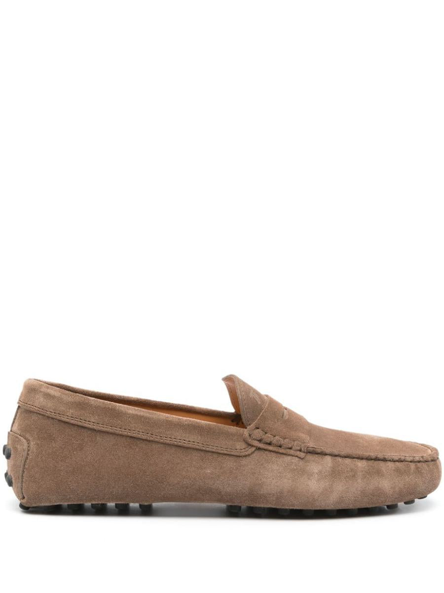 Tod'S Rubber Suede Loafer Shoes