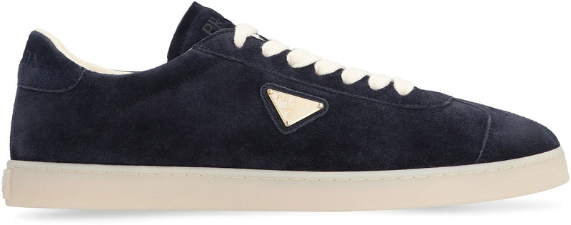Prada Lane Suede Sneakers