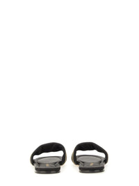 Salvatore Ferragamo Slide Sandal With Logo