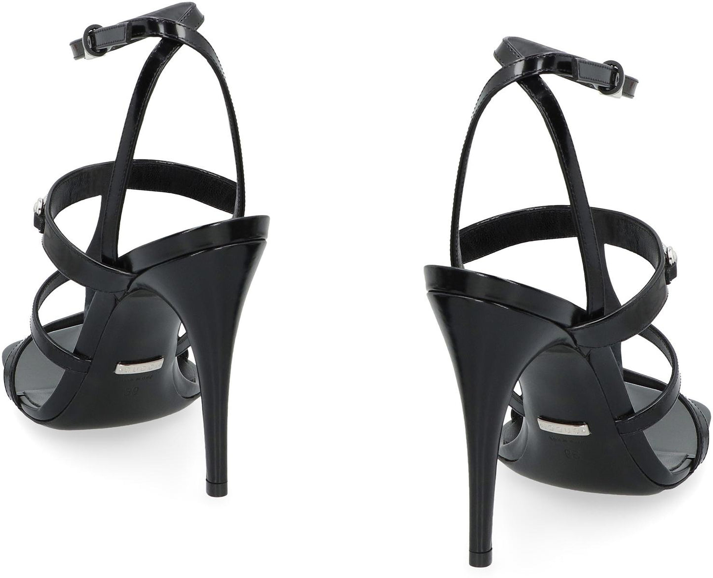 Gucci Heeled Leather Sandals