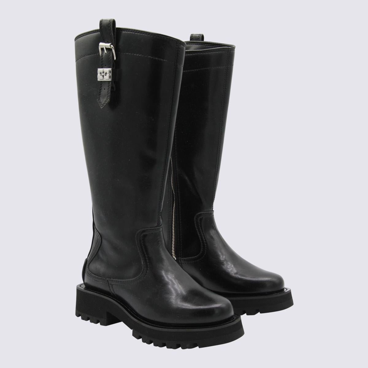 Ganni Black Boots
