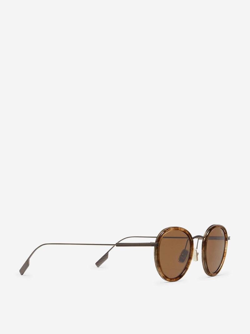 Zegna Round Sunglasses