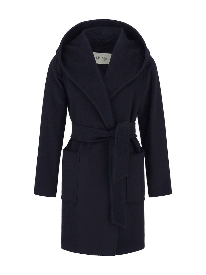 Max Mara Rialto Camel Wool Robe Coat