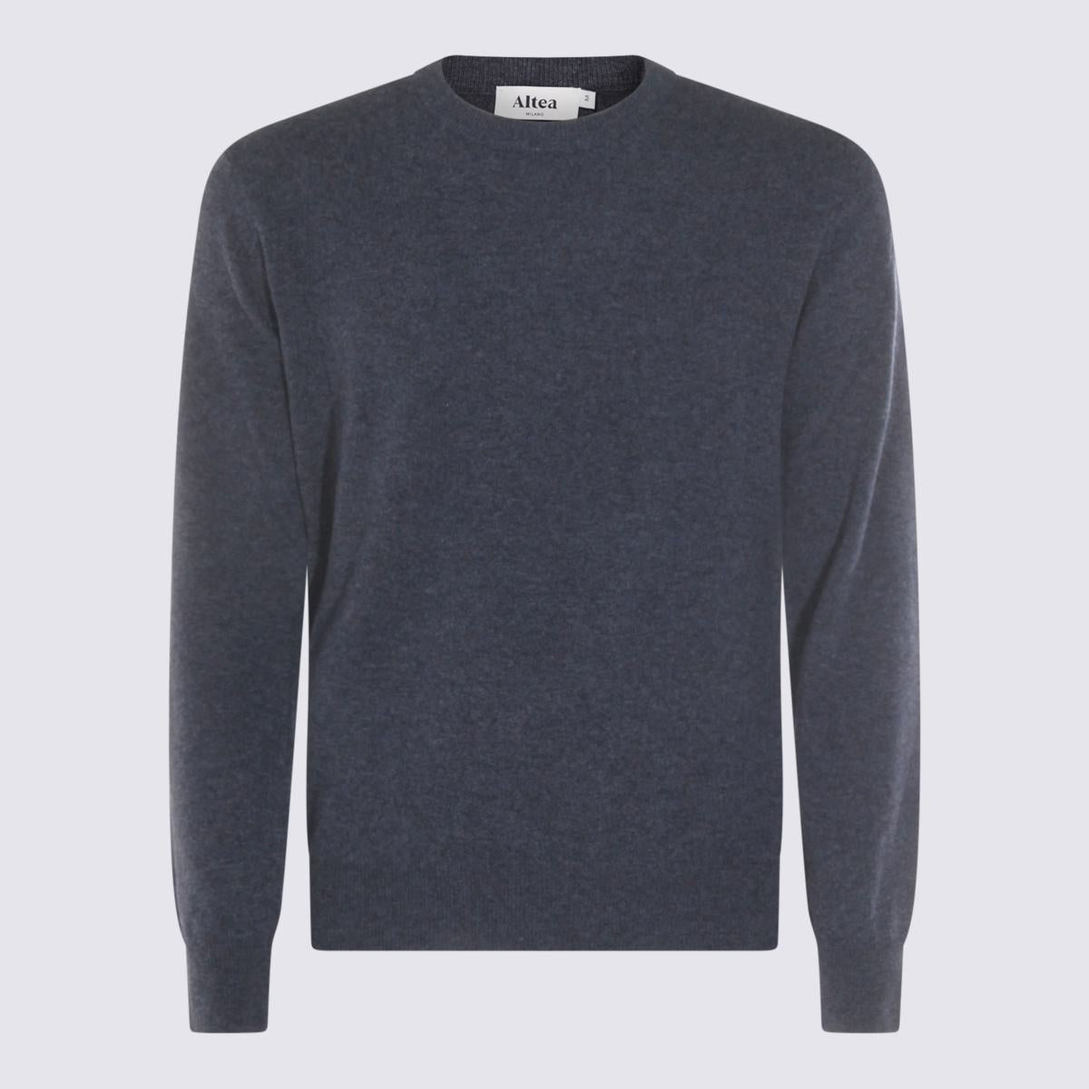 Altea Blue Wool Knitwear