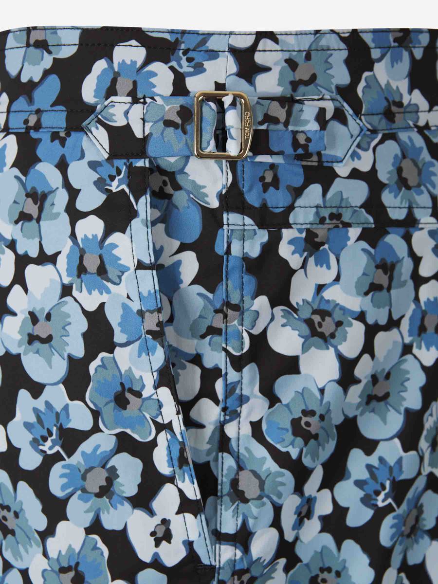 Tom Ford Pansy Floral Swimsuit