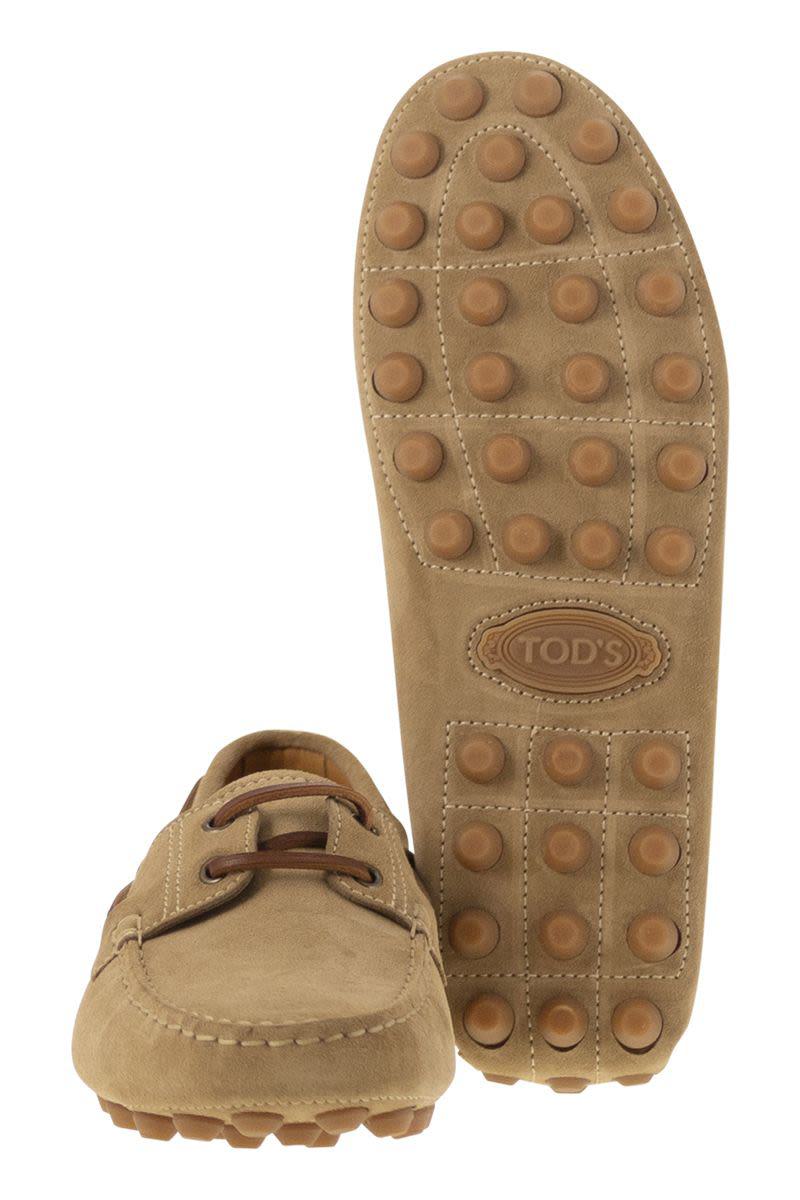 Tod'S Rubber Bubble Suede Boat
