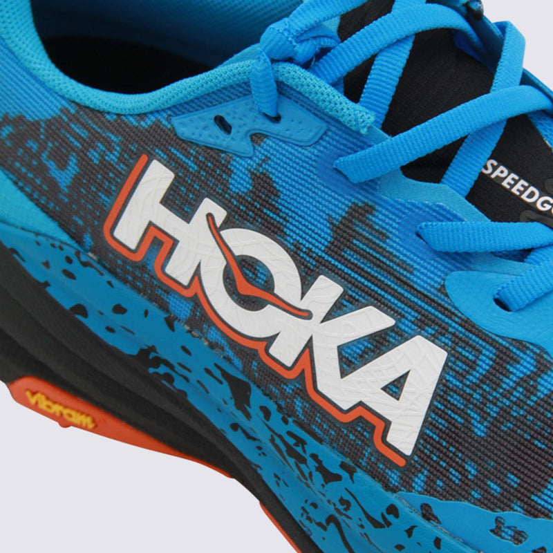 Hoka Skyward Blue And Black Speedgoat 6 Sneakers