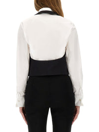 Nina Ricci Vest With Open Back