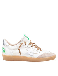 Golden Goose Ball Star Sneakers In Leather And Suede