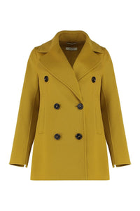 'S Max Mara Caban Virgin Wool Coat