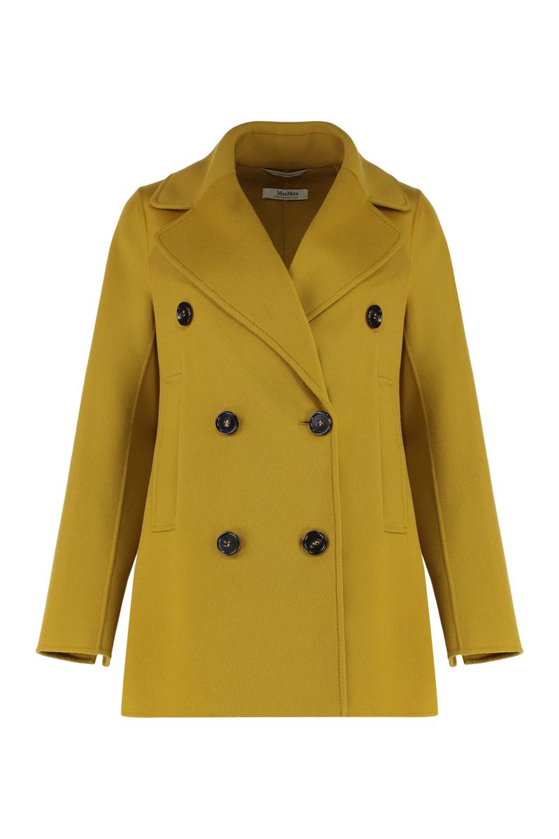 'S Max Mara Caban Virgin Wool Coat