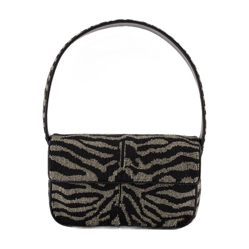 Staud Tommy Beaded Shoulder Bag
