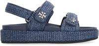 Tory Burch Kira Intrecciato Sandals