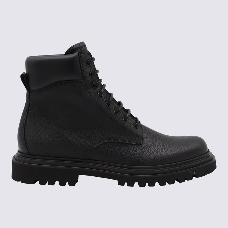 Dolce & Gabbana Black Leather Boots