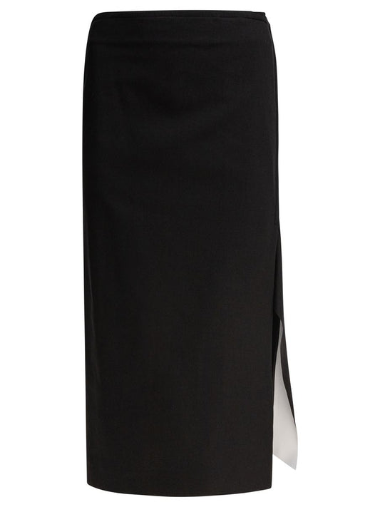 Sportmax Cotton Pencil Skirt