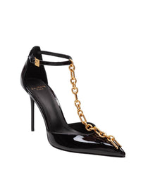 Balmain Sync Patent Leather Pump