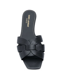 Saint Laurent Tribute Nu Pieds Leather Sandals