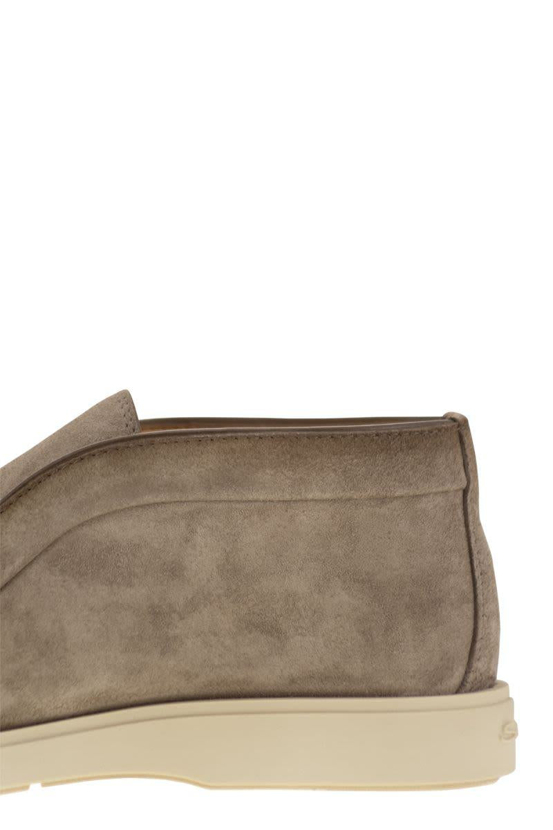 Santoni Suede Desert Boot
