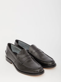 Black Leather Loafers