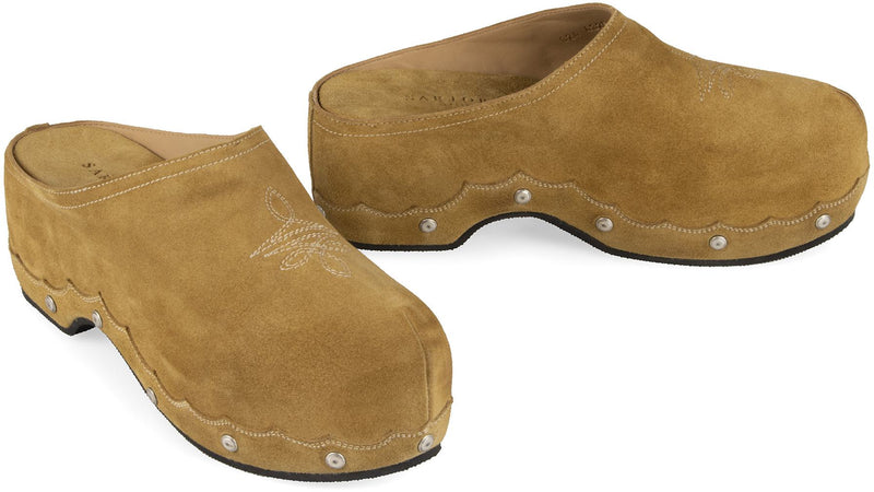 Sartore Suede Mules