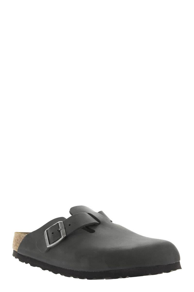 Birkenstock Boston - Oiled Leather Sabot