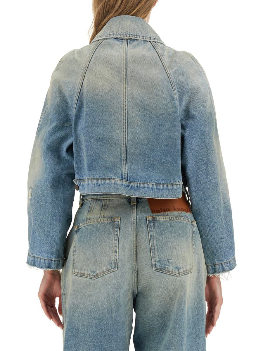 Palm Angels Cropped Fit Jacket