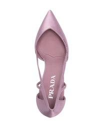 Prada Satin Cut-Out Pumps