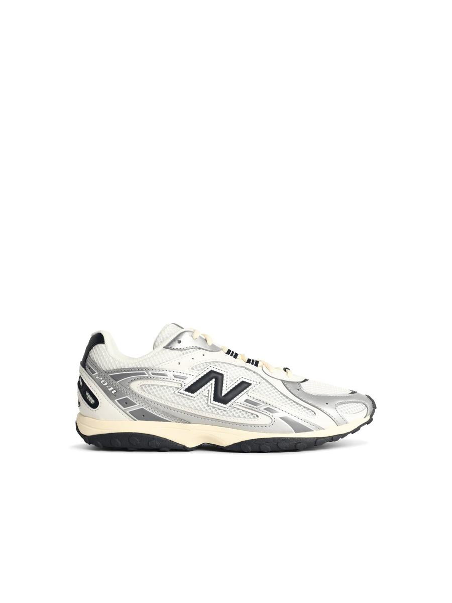 New Balance '204' White Fabric Blend Sneakers